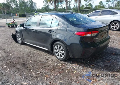 2022 Toyota Corolla Le from USA, damaged, VIN 5YFEPMAE7NP357319